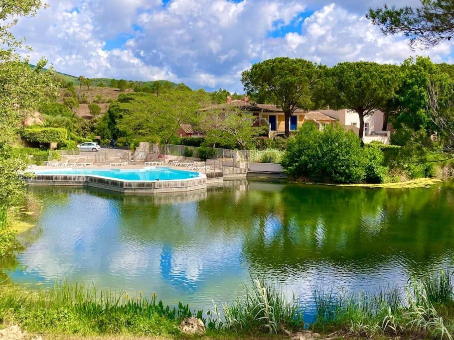 Les Restanques Cabriere 3123 Vue Mer 3 Chambres Grimaud Exteriér fotografie