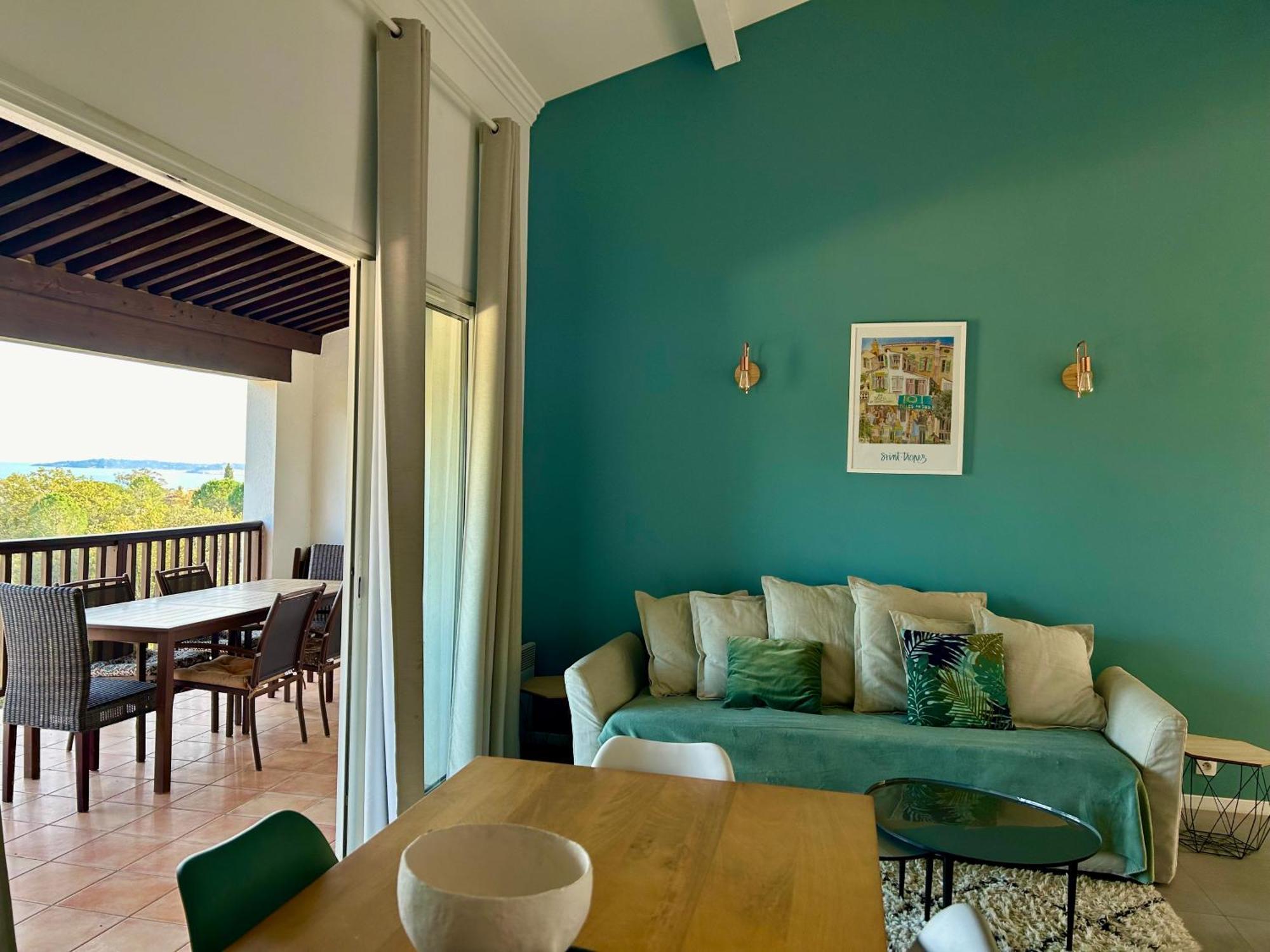 Les Restanques Cabriere 3123 Vue Mer 3 Chambres Grimaud Exteriér fotografie